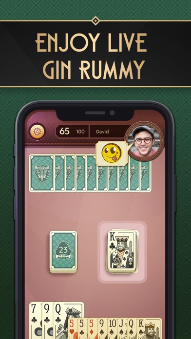 Grand Gin Rummy 2: Card Game screenshot 1