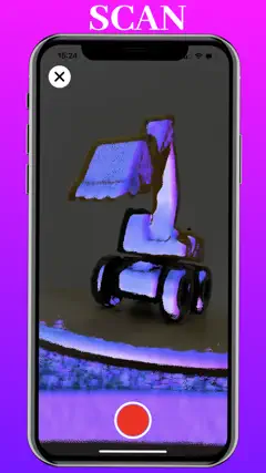 3D TrueDepth Camera Scan screenshot 3