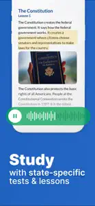 US Civics Test 2024 screenshot #4 for iPhone