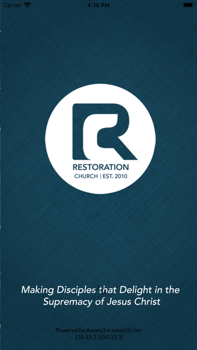 Restoration Church DC Screenshot