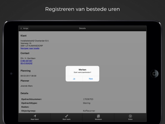 Relyon Mobile iPad screenshot