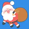 Funny Santa Claus - stickers contact information