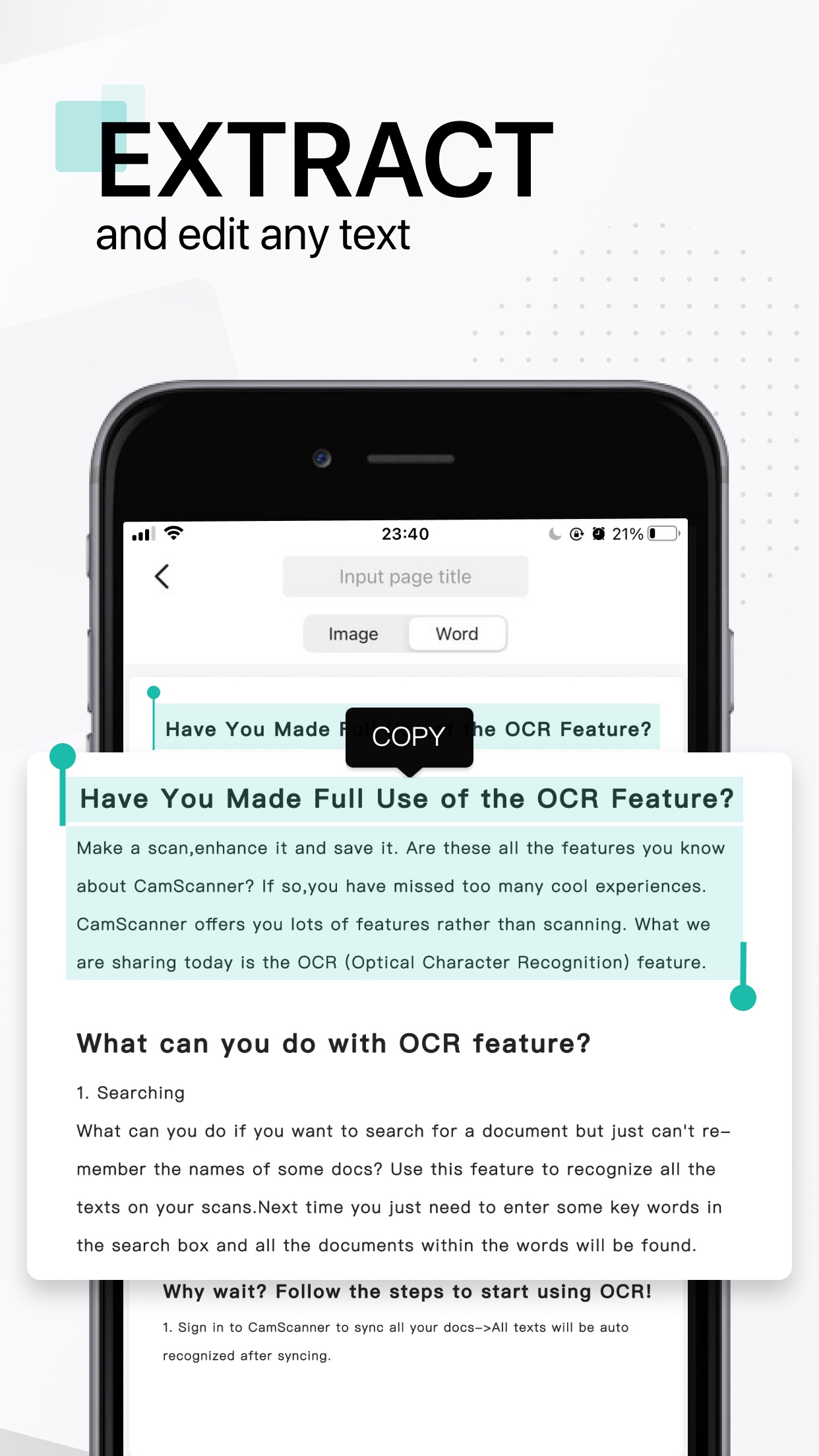 CamScanner - PDF Scanner App screenshot 6