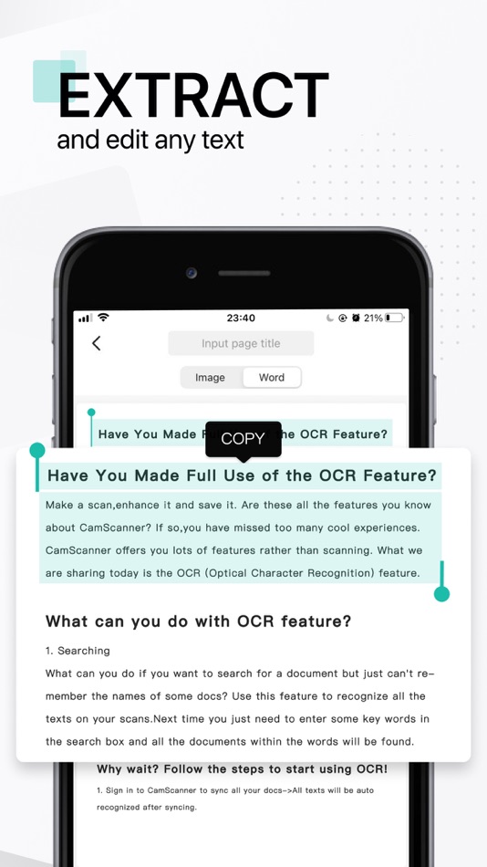 #6. CamScanner - PDF Scanner App (iOS) Podle: INTSIG Information Co., Ltd