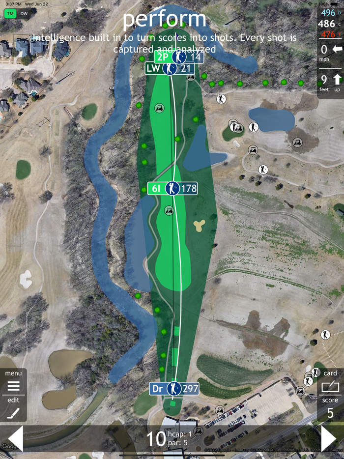PAR Golf GPS Caddie and Practice