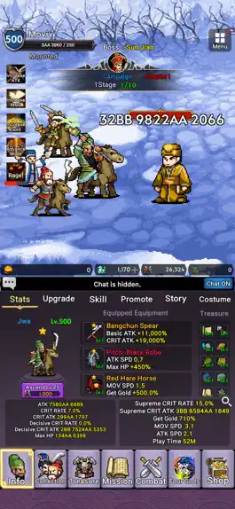 Game screenshot GuanYu Idle mod apk