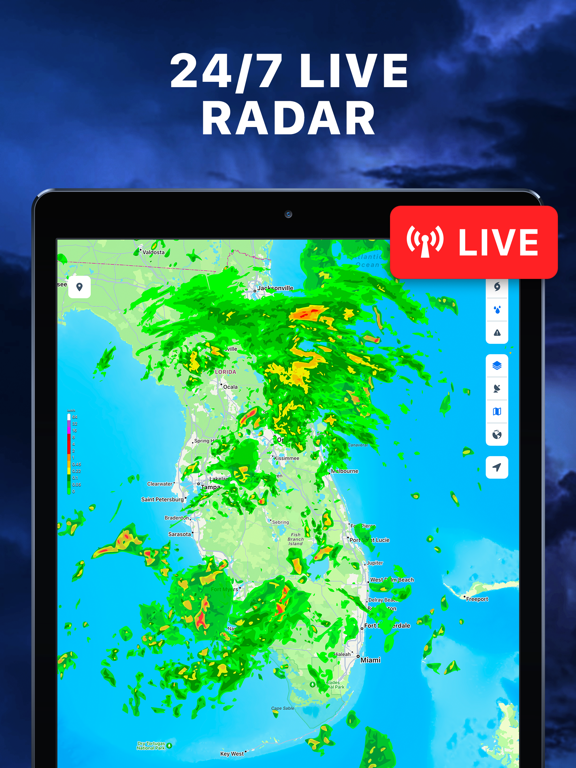 Screenshot #5 pour Storm Tracker° - Radar météo