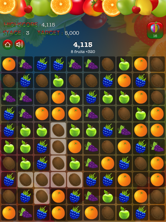 Screenshot #6 pour Pop Pop Fruit Puzzle