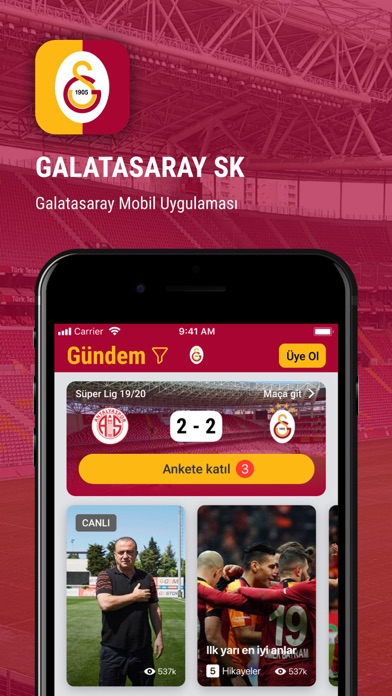 Galatasaray SK Screenshot