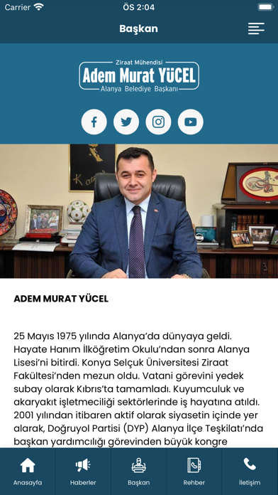 Alanya Belediyesi Mobil Screenshot
