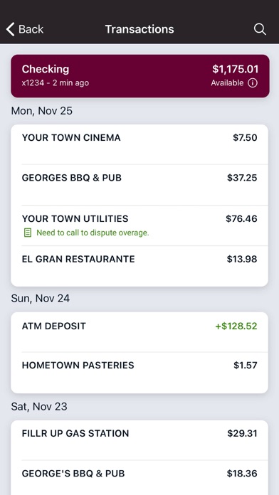 Citizens Bank OR Screenshot