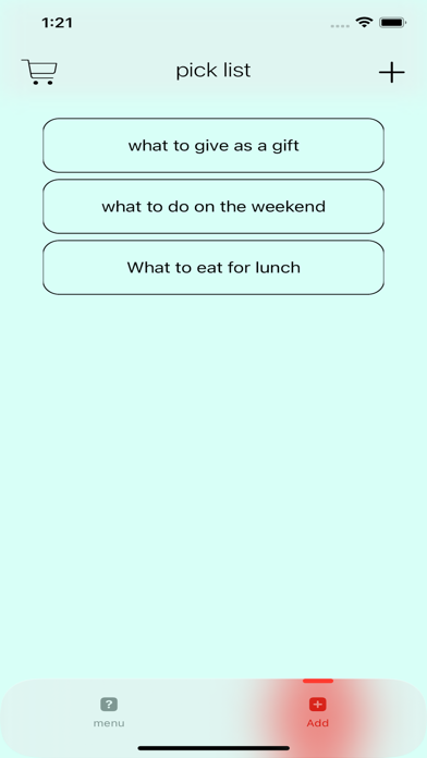 CardChoice Screenshot