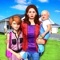Play Superstar Single Mom &Kids and experience all the virtual family activities of virtual mom & in this home adventure