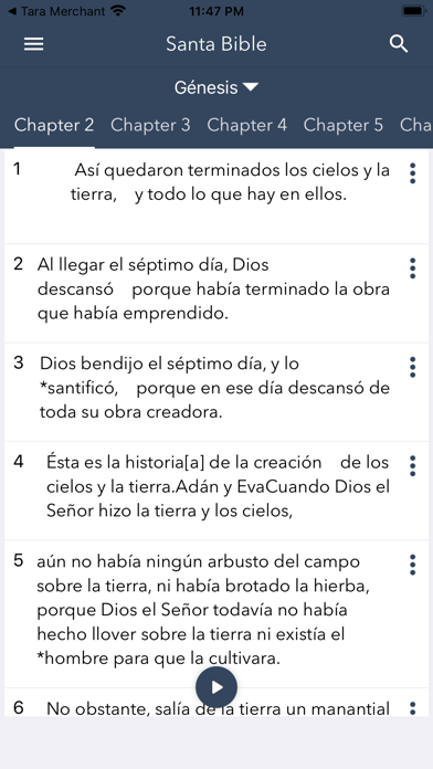 Screenshot #1 pour Santa Biblia en Español