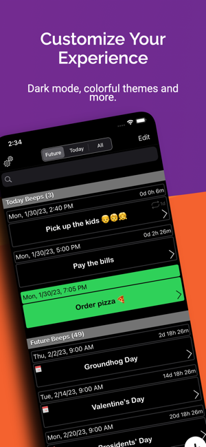 ‎Reminder for life: Beep Me Pro Screenshot