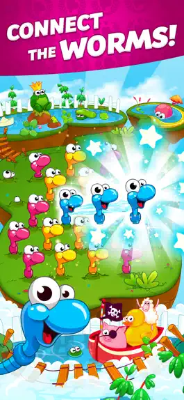 Game screenshot Sugar Worms: Match & Blast! apk