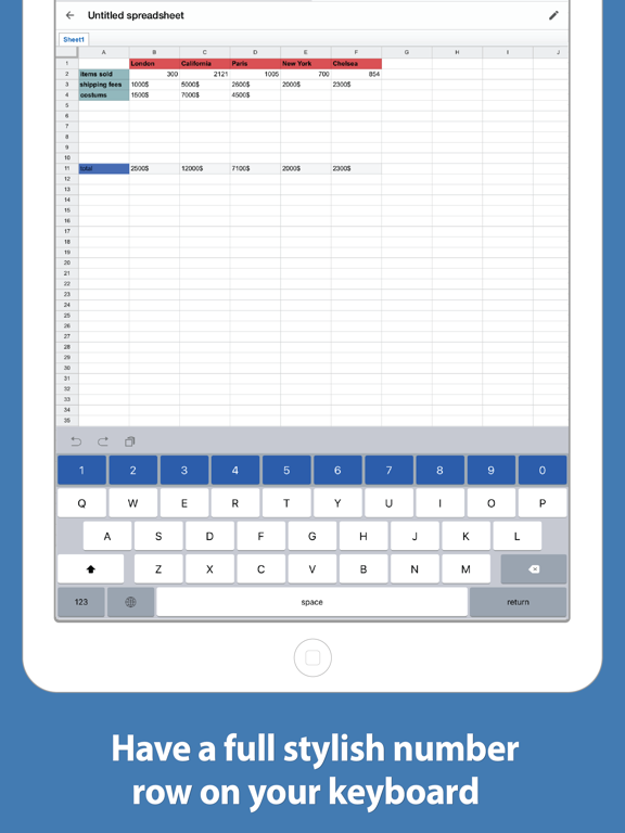 Screenshot #4 pour Number Row Keyboard