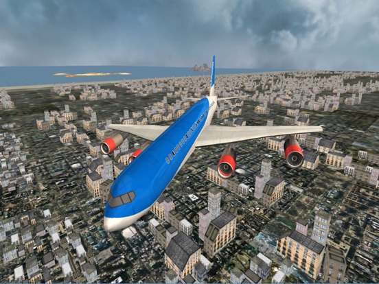 Screenshot #4 pour Airplane Pilot Flight Sim 3D