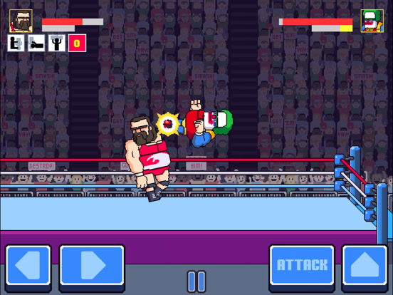 Rowdy City Wrestling iPad app afbeelding 7