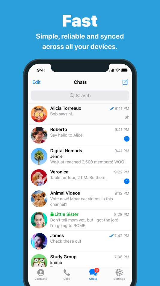 Telegram Messenger - 10.12 - (iOS)