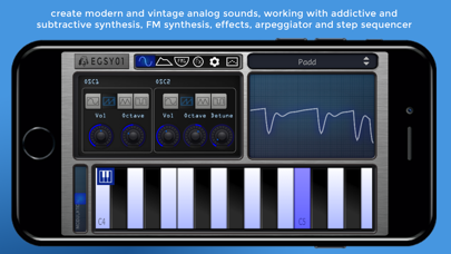 Screenshot #1 pour EGSY01 Analog Synth