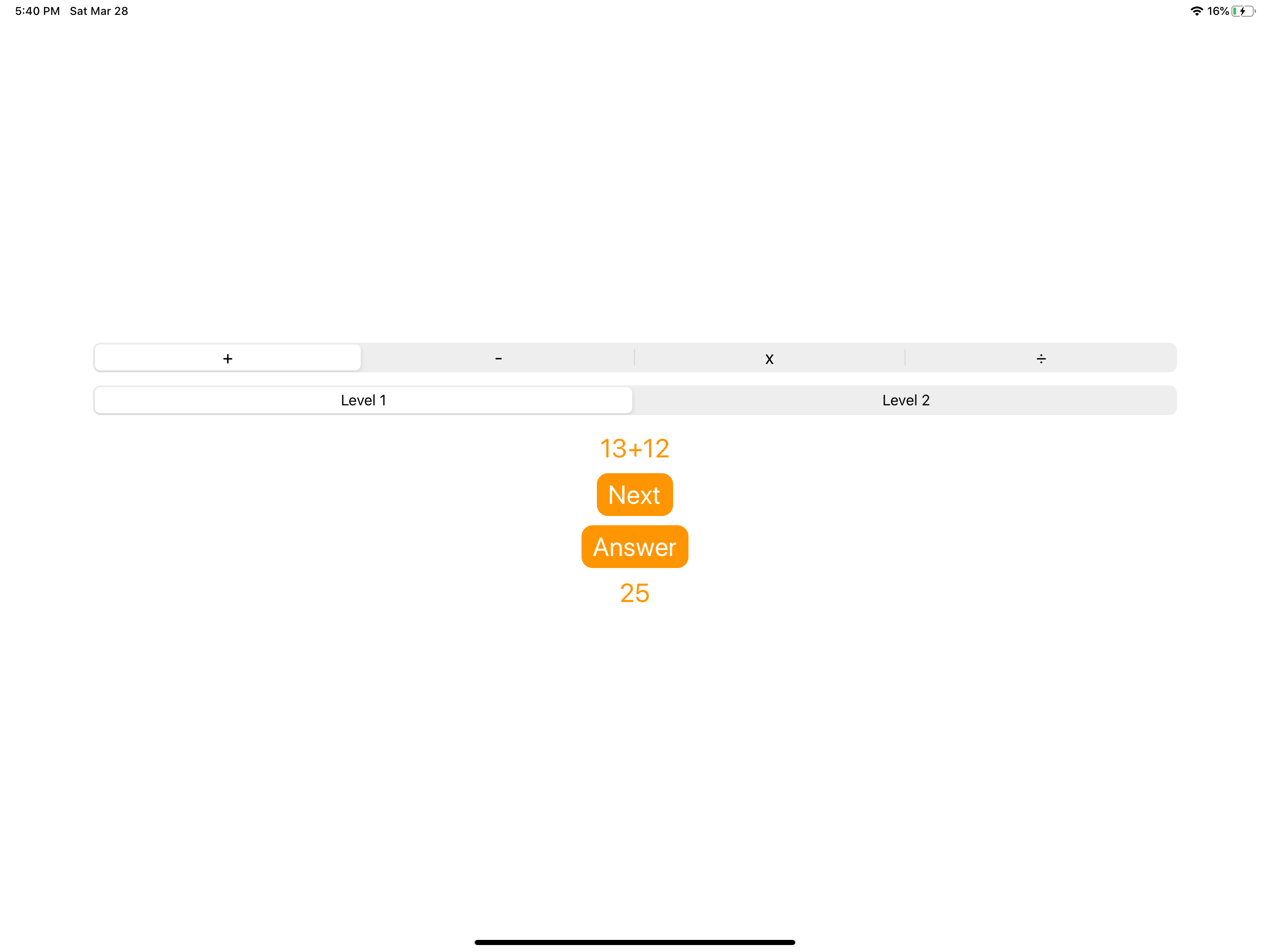 MathFlash Fun