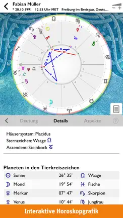 AstroStar: Horoskope berechnen iPhone image 1