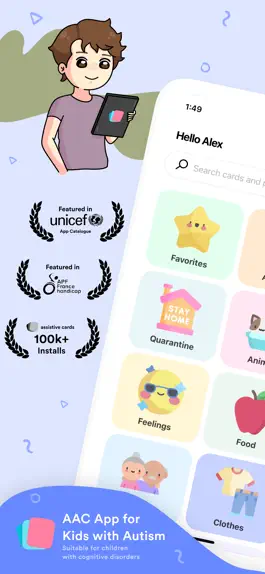Game screenshot Leeloo AAC - Autism Speech App mod apk