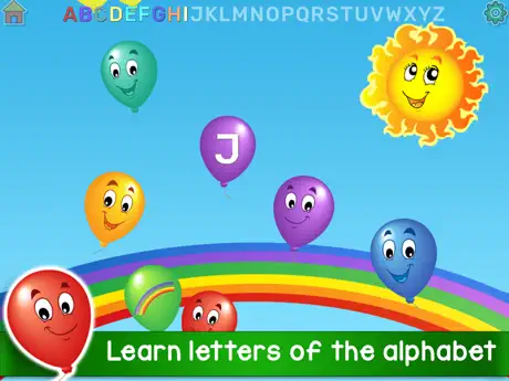 Kids Balloon Pop Language Game