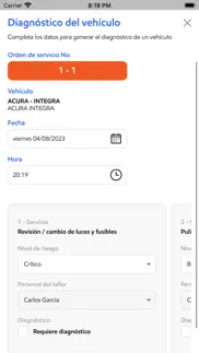 carker para talleres iphone screenshot 4