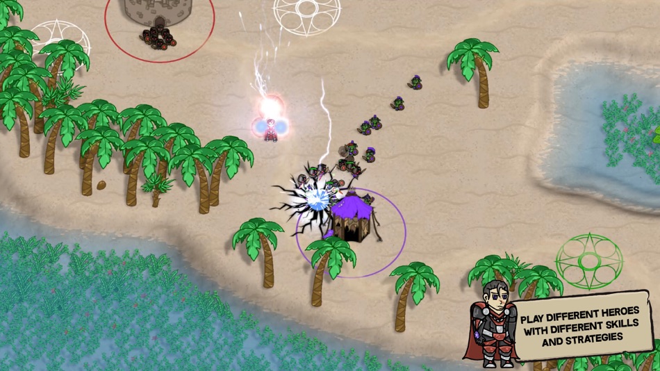 #1. Torins Towers: RTS with Hereos (iOS) 由: Delta Engine