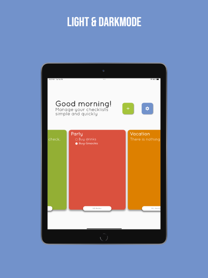 tDo - Todo and Checklist App
