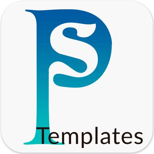 Templates for Photoshop app icon
