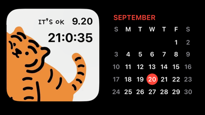 StandBy Clock -digital widgets Screenshot