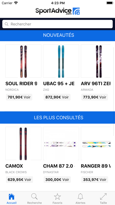 Screenshot #1 pour SportAdvice