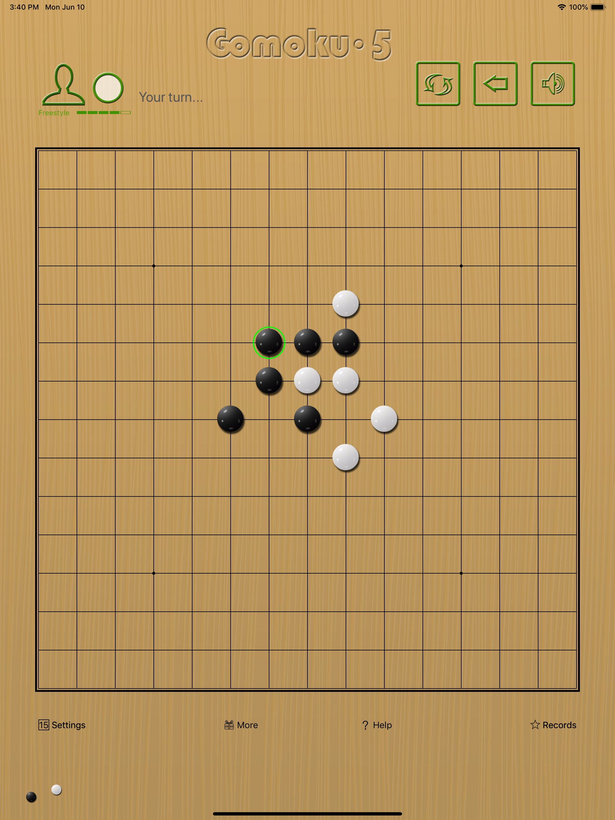 Gomoku∙5 - line five in a row