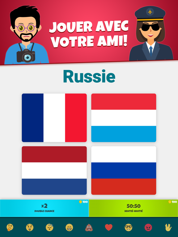Screenshot #6 pour Drapeaux du Monde 2: Carte