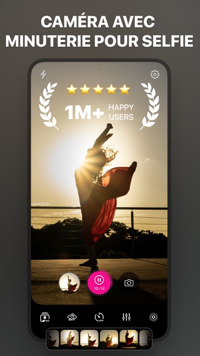 Screenshot #1 pour LensPal - Auto Timer Camera