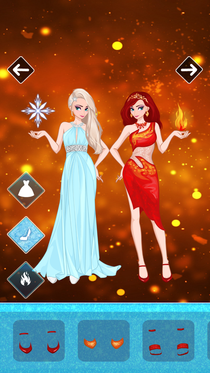 Ice Princess Sevelina dress up