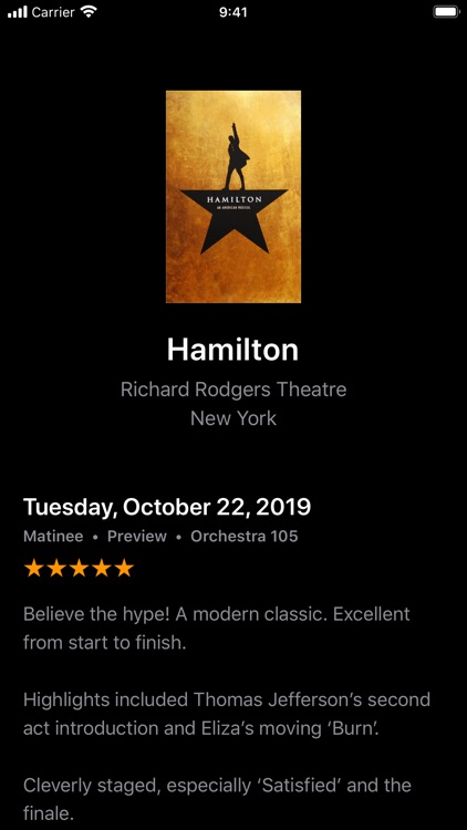 Mezzanine Theater Diary screenshot-5