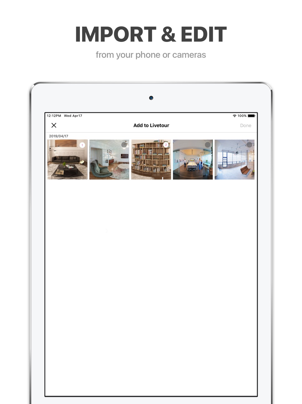 iPad screenshot