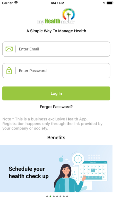 MyHealthMeter Screenshot