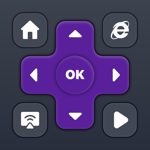 Remote Control Cast TV on Roku Icon