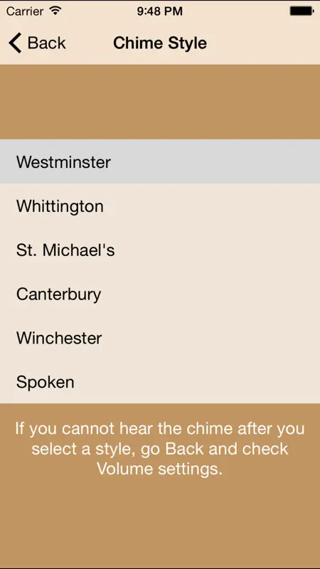 Westminster Chimes Full screenshot 4 of 4