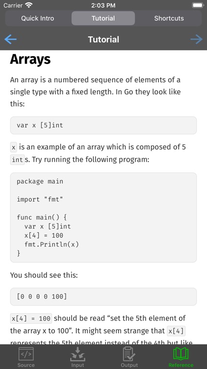 Go Programming Compiler by Ketan Appa