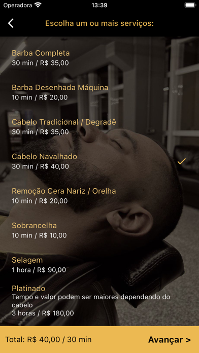 Menezes Barbearia Screenshot