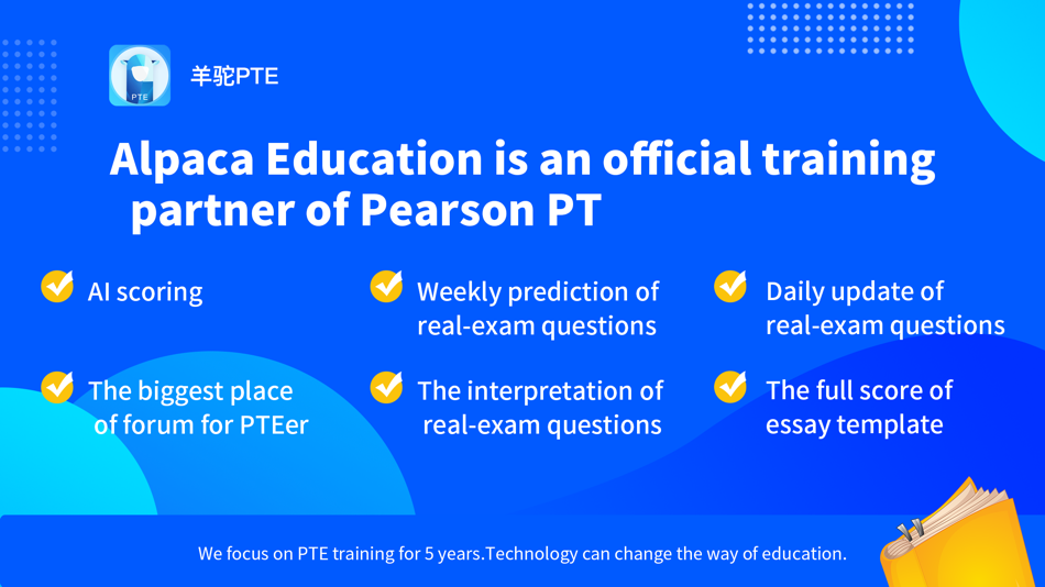 #1. PTE - AI practice platform (iOS) 由: yangtuo education technology Co. Ltd.