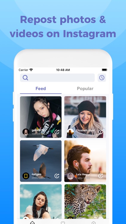 Repost & Clean for ig