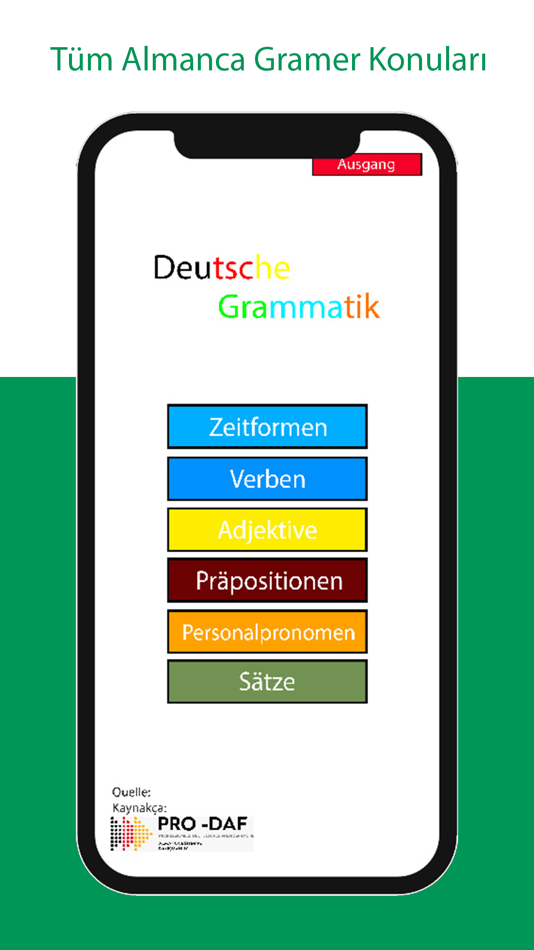 #1. Almanca Gramer (iOS) 由: Muharrem Enes Oner