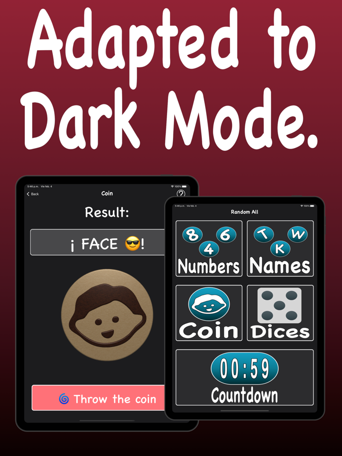 Random Name and Numbers.